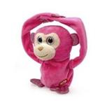 Peluche 20 Cm Crazy Coco Scimmietta Fuxia Ripetix Interattivo Decar 25461