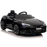 Auto Elettrica Per Bambini Audi Etron Nero 12V Con Portiere Apribili, Mp3, Luci E Suoni