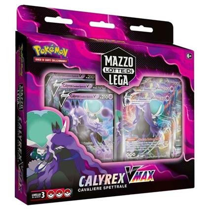 Mazzo Lotte Di Lega Calyrex Cavaliere Spettrale Vmax Pokemon  Pk60242(Ita)