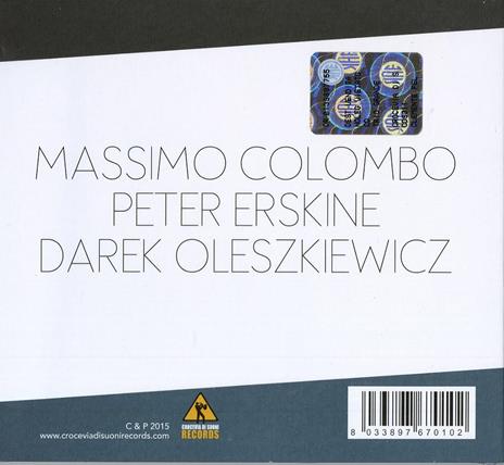 Trio Grande (feat. Peter Erskin) - CD Audio di Massimo Colombo - 2