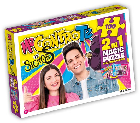 GAMEVISION Me Contro Te Puzzle 100 PZ 2 in 1 OFF57292 - Gamevision - Puzzle  da 300 a 1000 pezzi - Giocattoli | IBS