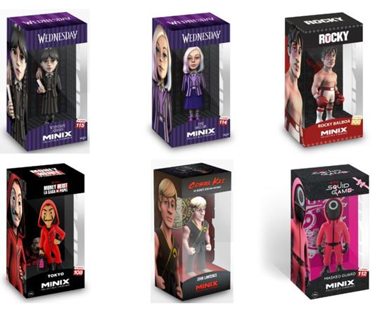 Minix collectible figurines assortimento 04