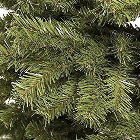 Albero Di Natale 180 Cm Pino Cuore D'Oro Verde Folto 605 Rami Base A Croce