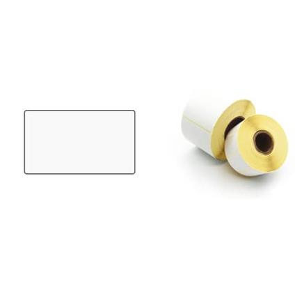 Etichette adesive in rotoli per stampanti trasf.Termico Printex 50×30 mm bianco permanente 5000 pezzi – ETT5030