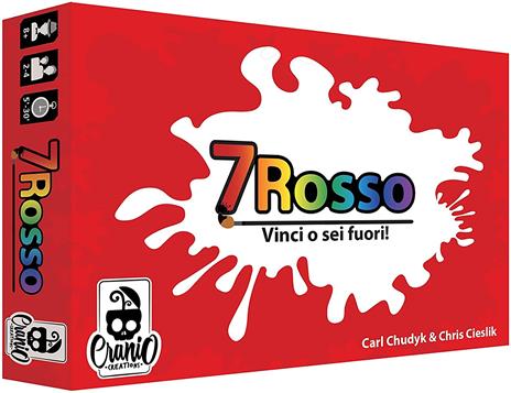 7 Rosso. Gioco da tavolo