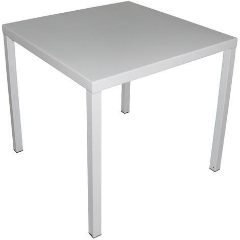 INDEX - set tavolo da giardino 80x80 compreso di 2 poltrone in ferro - 2