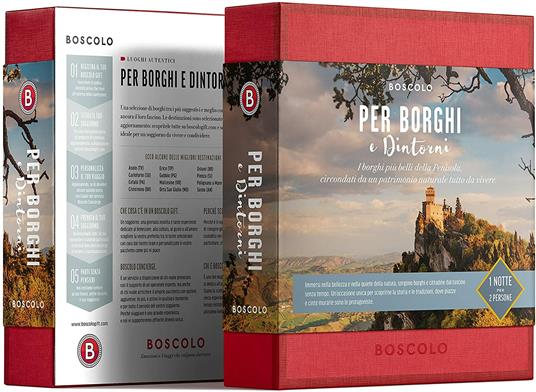 Cofanetto Gift Box Boscolo. Per Borghi E Dintorni - Boscolo - Idee regalo |  IBS