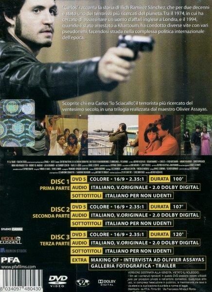 Carlos (3 DVD) di Olivier Assayas - DVD - 2
