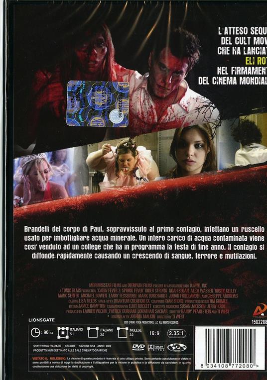 Cabin Fever 2. Il contagio di Ti West - DVD - 2