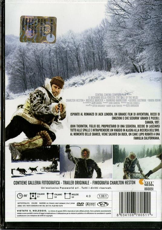 Il richiamo della foresta di Ken Annakin - DVD - 2