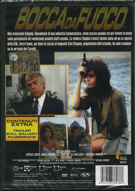 Bocca da fuoco di Michael Winner - DVD - 2