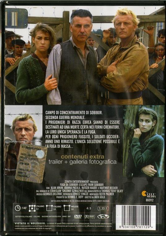Fuga da Sobibor di Jack Gold - DVD - 2