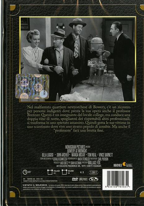 A mezzanotte corre il terrore di Wallace Fox - DVD - 2