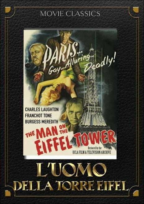 L' uomo della Torre Eiffel di Burgess Meredith - DVD