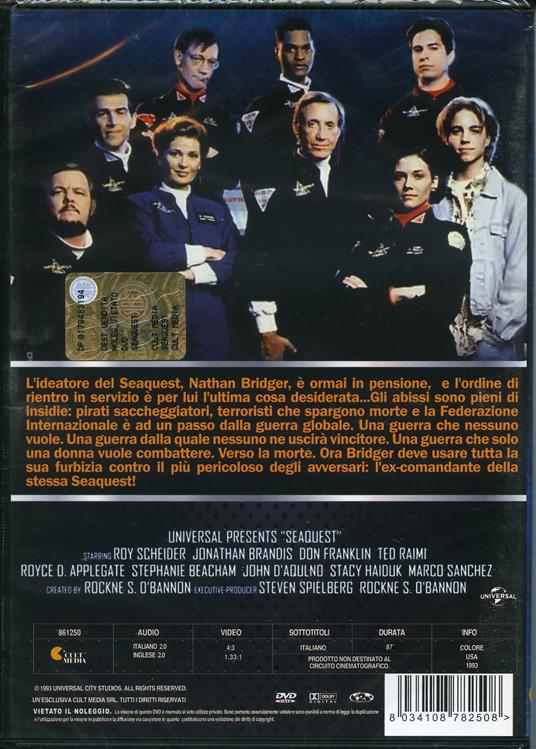 Seaquest. Odissea negli abissi di Irvin Kershner - DVD - 2