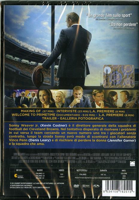 Draft Day di Ivan Reitman - DVD - 2