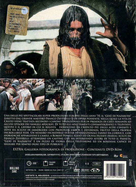 Gesù di Nazareth (3 DVD) - DVD - Film di Franco Zeffirelli Drammatico | IBS