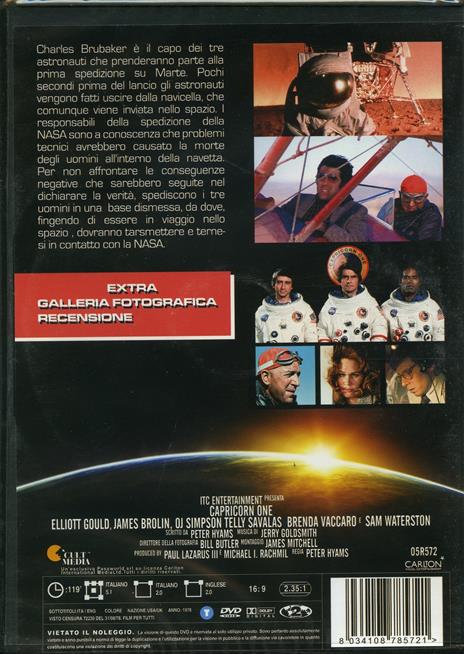 Capricorn One di Peter Hyams - DVD - 2