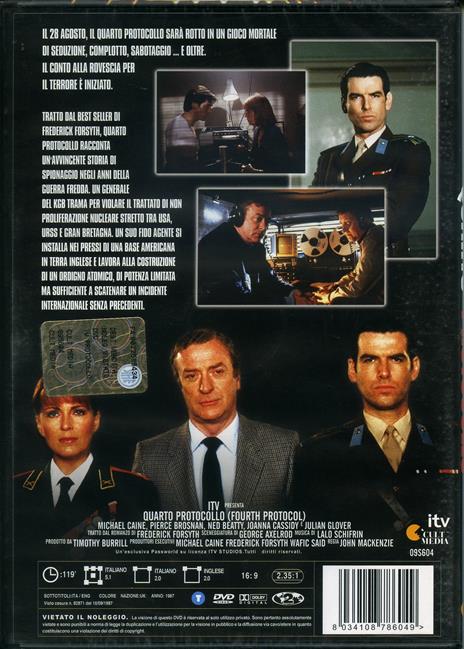 Quarto protocollo di John MacKenzie - DVD - 2