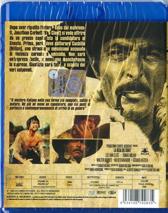 La resa dei conti (Blu-ray) di Sergio Sollima - Blu-ray - 2