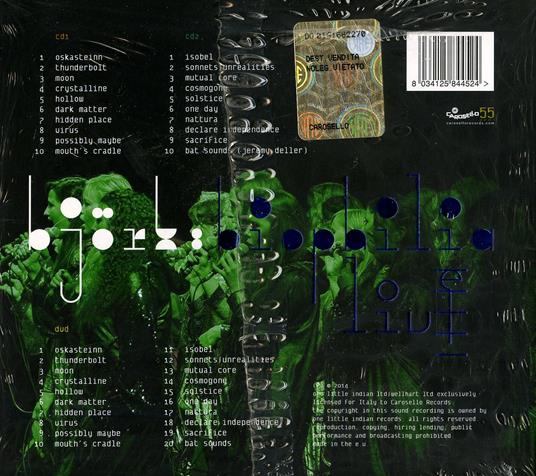 Biophilia Live 2014 - CD Audio + DVD di Björk - 2