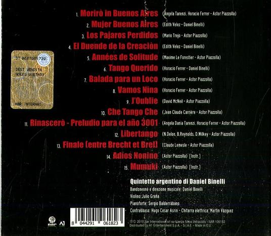 El Tango de Astor Piazzolla (Digipack) - CD Audio di Milva - 2