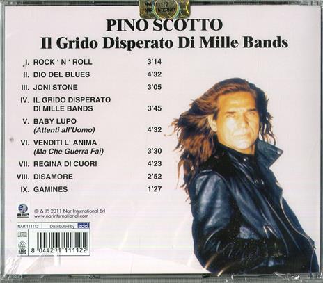 Il grido disperato di mille bands - CD Audio di Pino Scotto - 2