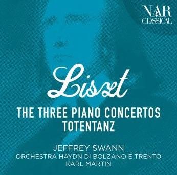 Tre concerti per pianoforte - CD Audio di Franz Liszt,Orchestra Haydn di Bolzano e Trento,Karl Martin,Jeffrey Swann