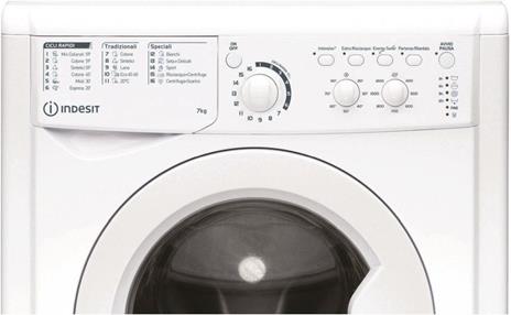 Indesit EWC 71252 W IT N lavatrice Caricamento frontale 7 kg 1200 Giri/min  E Bianco - Indesit - Casa e Cucina | IBS