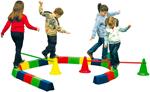 Percorso di Equilibrio per Bambini Serpentina Piatta