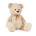 Peluche Orso Beige 130cm. con Fiocco