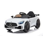 Auto Elettrica Per Bambini Mercedes GTR Small Bianca Con Radiocomando