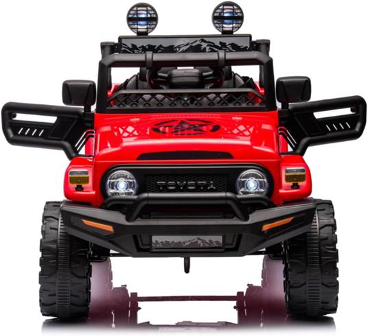 Auto Elettrica per Bambini Toyota Cruiser Rosso - 4