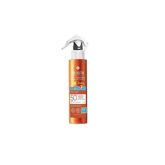 Rilastil Sun System Baby Spray Vapo SPF50+ Confezione da 200ml