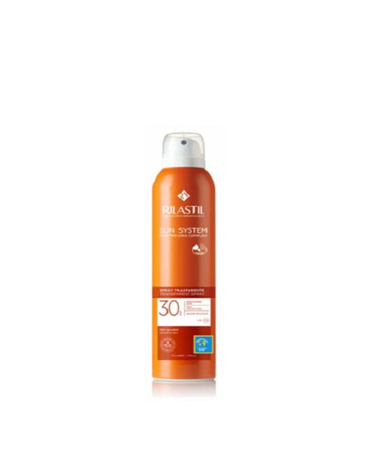 Rilastil Sun System Spray Trasparente con PRO-DNA COMPLEX SPF 30 200ml