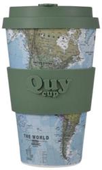 Travel Mug 400 ml Map in RPET