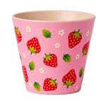 Tazza da caffè 90 ml Strawberry in RPET