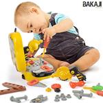 Valigetta Attrezzi per Bambini Giocattolo con Accessori Fai da Te Portatile 31Pz