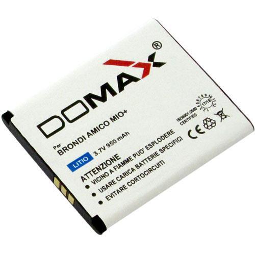 Batteria Brondi Amico Mio+ (Plus) (Verificare Misure 51x43x4,5mm) - Domax -  Telefonia e GPS | IBS