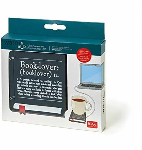 Tazza Mug Warmer Legami Warm It Up. Booklover - 2