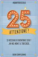 Biglietto d'auguri Legami Forever Young Greeting Cards. Compleanno 40 anni.  18 + 22 di esperienza - Legami - Cartoleria e scuola