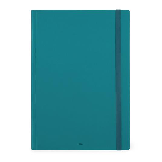 Agenda 2023-2024 Legami, 12 mesi, giornaliera, maxi, colors - MALACHITE GREEN