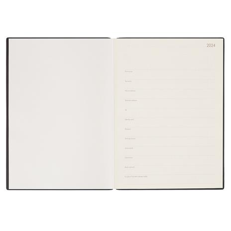 Agenda 2023-2024 Legami, 12 mesi, giornaliera, maxi, colors - BLACK ONYX - 3