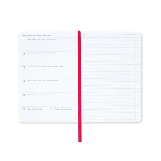 Agenda 18 Mesi Settimanale - Small - Con Notebook - 2023/2024 LAVENDER