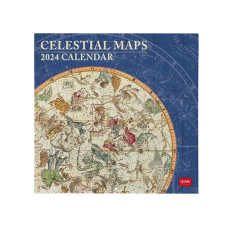 Calendario 2024, da parete, carta non patinata - 30 x 29 cm CELESTIAL MAPS