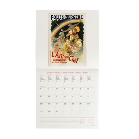 Calendario 2024, da parete, carta non patinata - 30 x 29 cm BELLE ÉPOQUE - 2