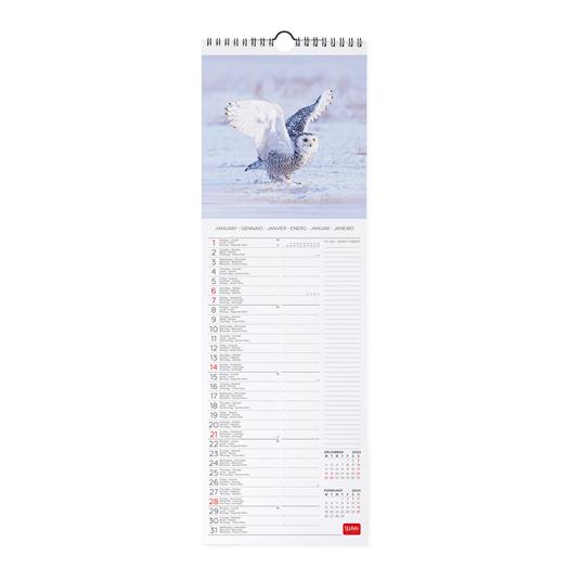 Calendario 2024, da parete, 16 x 49 cm OUTSTANDING OWLS - 2