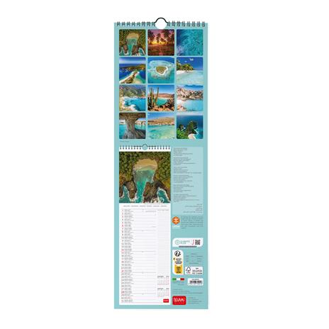 Calendario 2024, da parete, 16 x 49 cm VITAMIN SEA - 3