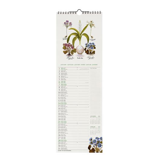 Calendario 2024, da parete, carta non patinata 16 x 49 cm HERBARIUM - Legami  - Cartoleria e scuola