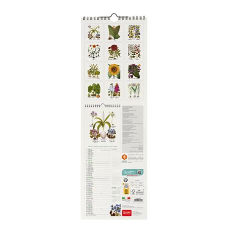 Calendario 2024, da parete, carta non patinata 16 x 49 cm HERBARIUM - 3